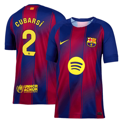 CUBARSÍ #2 Barcelona Home Jersey 2025/26