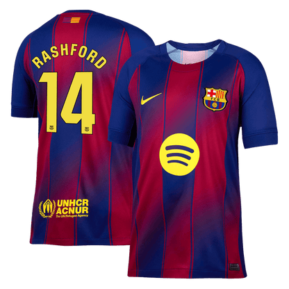 RASHFORD #14 Barcelona Home Jersey 2025/26