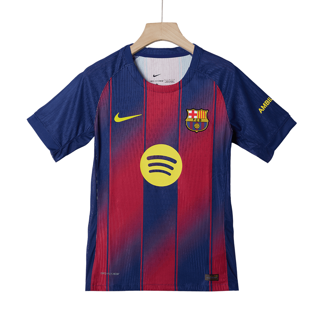 CUBARSÍ #2 Barcelona Home Match Jersey Player Version 2025/26