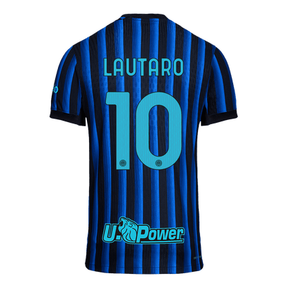 LAUTARO #10 Inter Milan Home Match Jersey Player Version 2025/26
