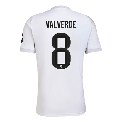 VALVERDE #8 Real Madrid Home Jersey 2025/26