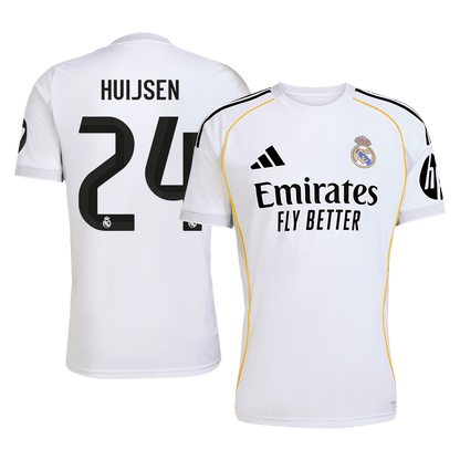 HUIJSEN #24 Real Madrid Home Jersey 2025/26