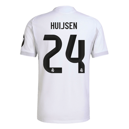 HUIJSEN #24 Real Madrid Home Match Jersey Player Version 2025/26