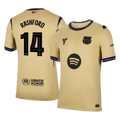 RASHFORD #14 Barcelona Away Jersey 2025/26 - UCL