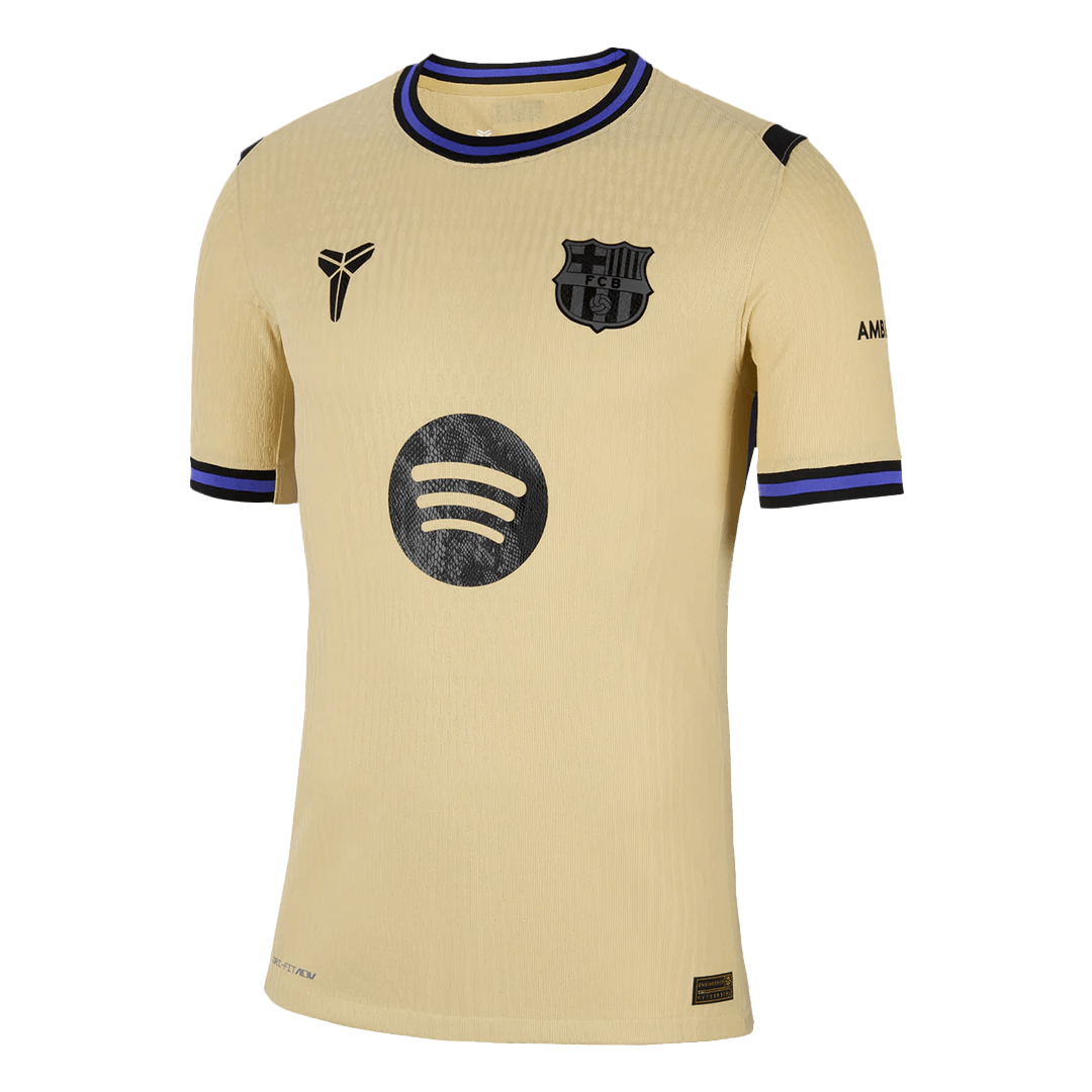 LAMINE YAMAL #10 Barcelona Away Match Jersey Player Version 2025/26 - UCL