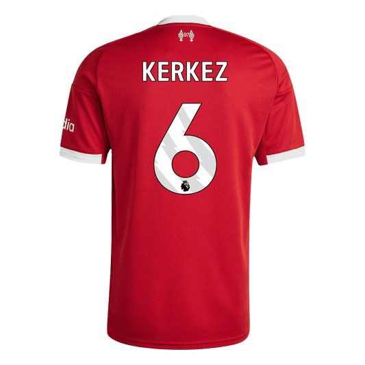 KERKEZ #6 Liverpool Home Jersey 2025/26