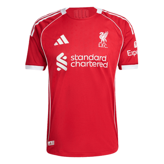 WIRTZ #7 Liverpool Home Match Jersey Player Version 2025/26