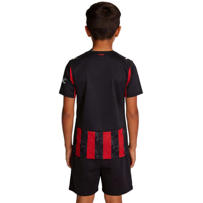 Kids AC Milan Home Jersey Kit 2025/26