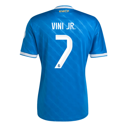 VINI JR. #7 Real Madrid Third Away Jersey 2025/26