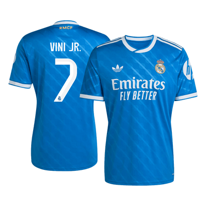VINI JR. #7 Real Madrid Third Away Jersey 2025/26