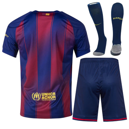 Barcelona Home Jersey Whole Kit 2025/26