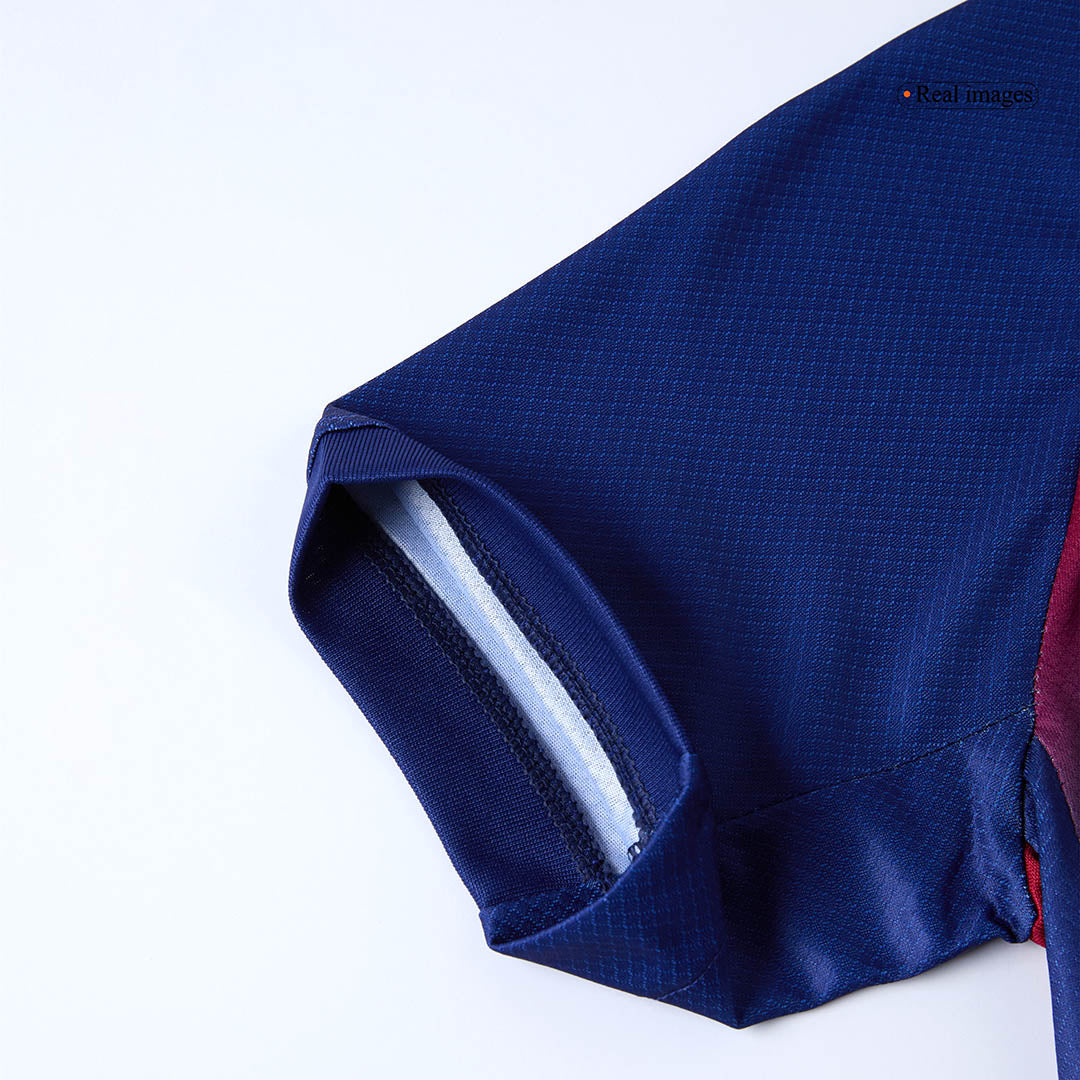 Kids Barcelona Home Jersey Full Kit 2025/26