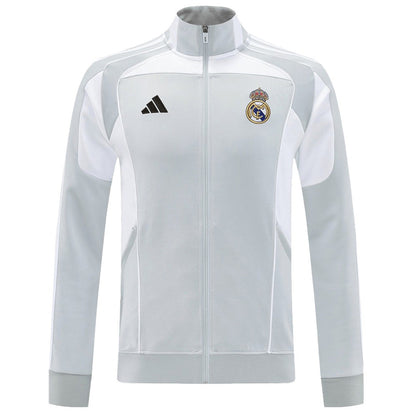 Real Madrid Anthem Jacket 07 Gray 2025/26