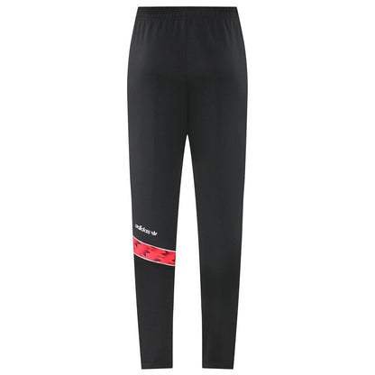 Manchester United Training Tracksuit Kit (Jacket+Pants) 05 Red&Black 2025/26