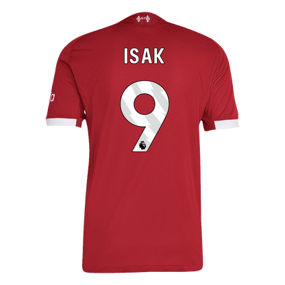 ISAK #9 Liverpool Home Match Jersey Player Version 2025/26