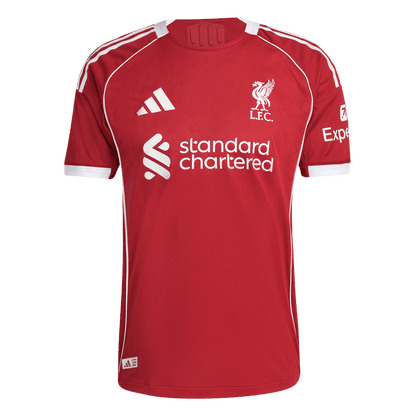 ISAK #9 Liverpool Home Match Jersey Player Version 2025/26 - UCL Font