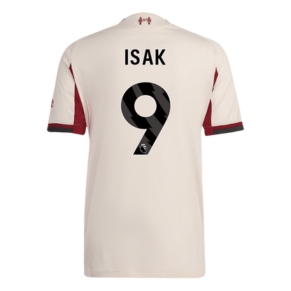 ISAK ##9 Liverpool Away Match Jersey Player Version 2025/26
