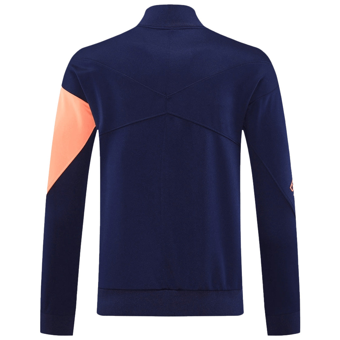 Barcelona Anthem Jacket Navy&Orange 2025/26