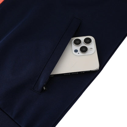 Barcelona Training Tracksuit Kit(Jacket+Pants) Navy&Orange 2025/26