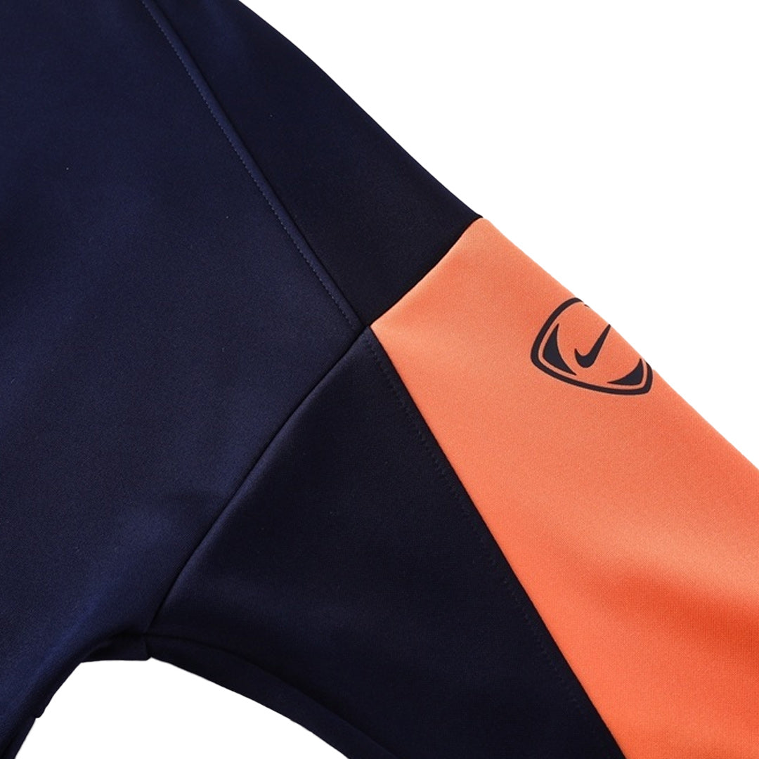 Barcelona Training Tracksuit Kit(Jacket+Pants) Navy&Orange 2025/26