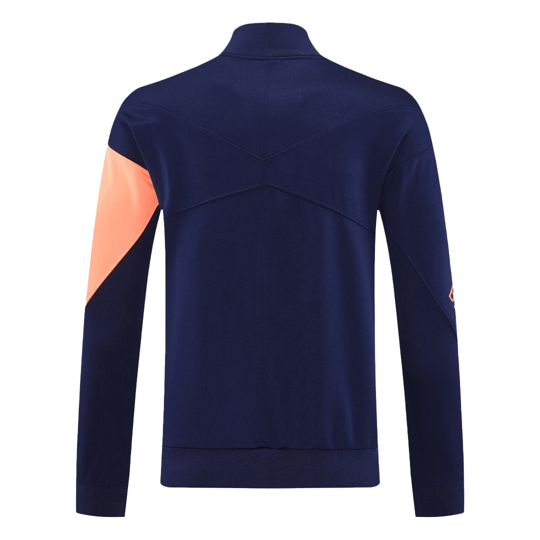 Barcelona Training Tracksuit Kit(Jacket+Pants) Navy&Orange 2025/26