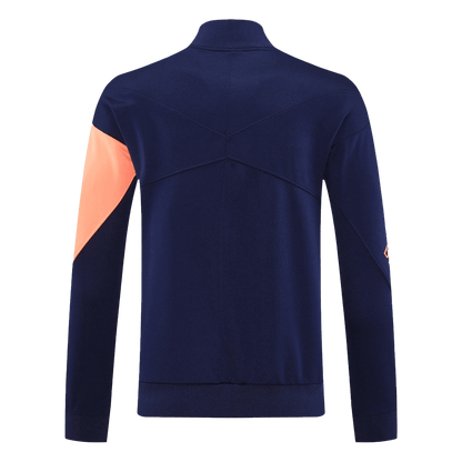 Barcelona Training Tracksuit Kit(Jacket+Pants) Navy&Orange 2025/26