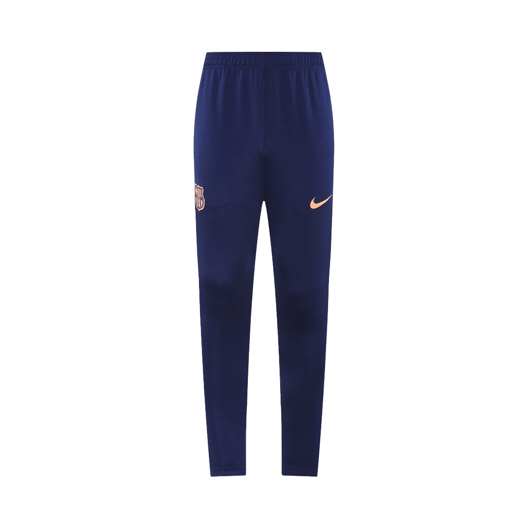 Barcelona Training Tracksuit Kit(Jacket+Pants) Navy&Orange 2025/26