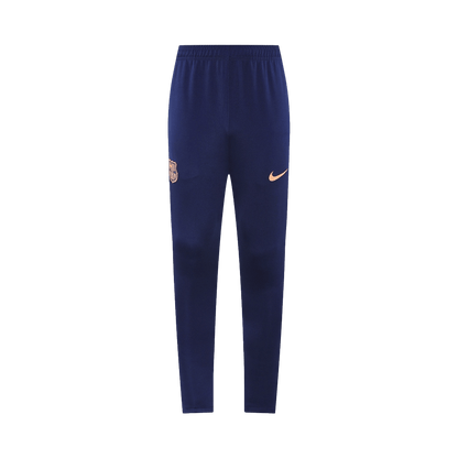 Barcelona Training Tracksuit Kit(Jacket+Pants) Navy&Orange 2025/26
