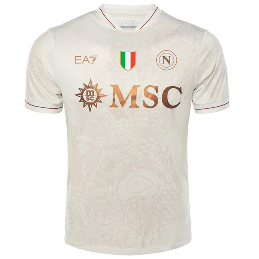 McTOMINAY #8 Napoli Away Jersey 2025/26