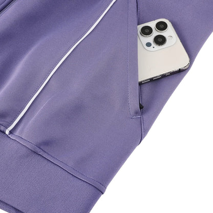 Manchester United Training Tracksuit Kit(Jacket+Pants) Purple 2025/26