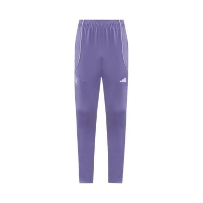 Manchester United Training Tracksuit Kit(Jacket+Pants) Purple 2025/26
