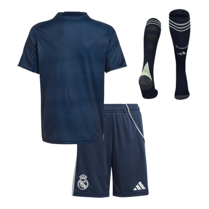 Kids Real Madrid Away Jersey Kit 2025/26 - [Super Replica]
