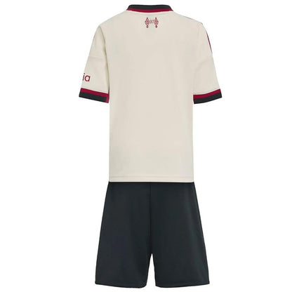 Kids Liverpool Away Jersey Full Kit 2025/26