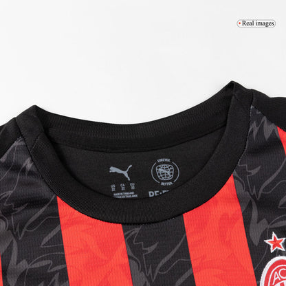 Kids AC Milan Home Jersey Full Kit 2025/26