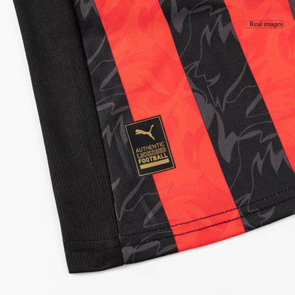 Kids AC Milan Home Jersey Full Kit 2025/26