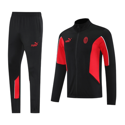AC Milan Training Tracksuit Kit(Jacket+Pants) Black 2025/26