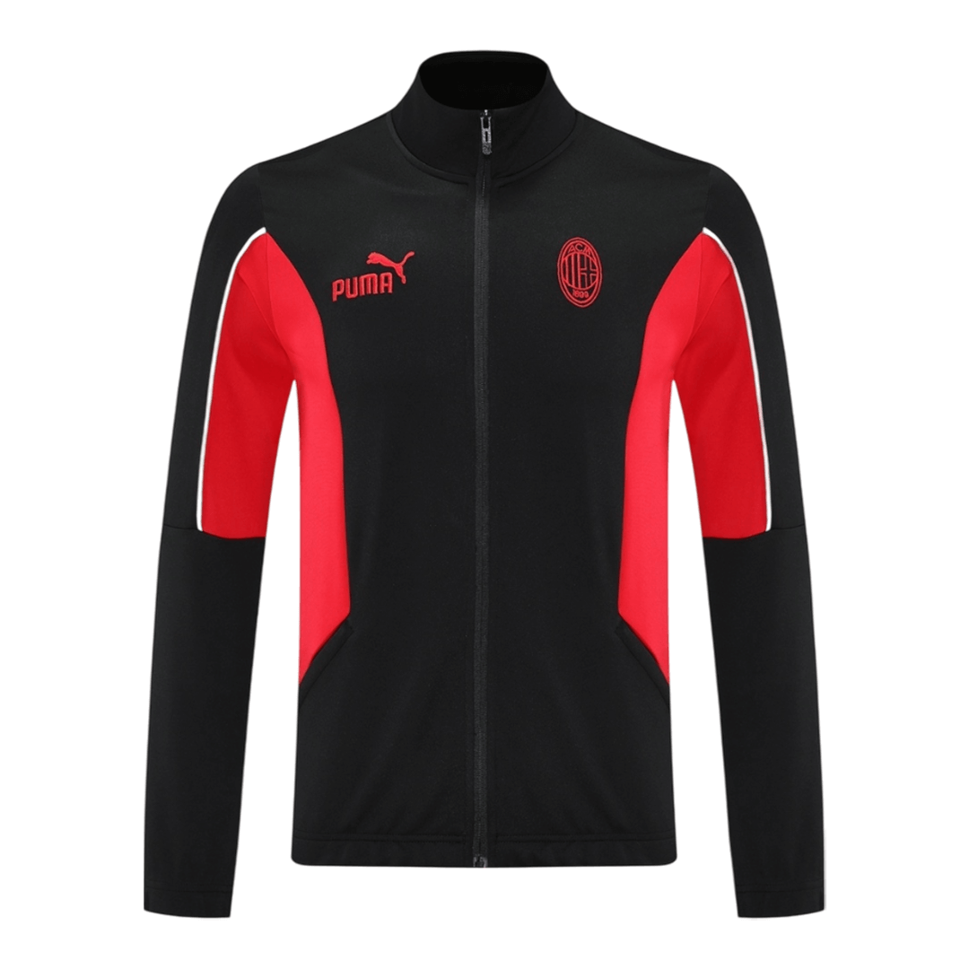 AC Milan Training Tracksuit Kit(Jacket+Pants) Black 2025/26