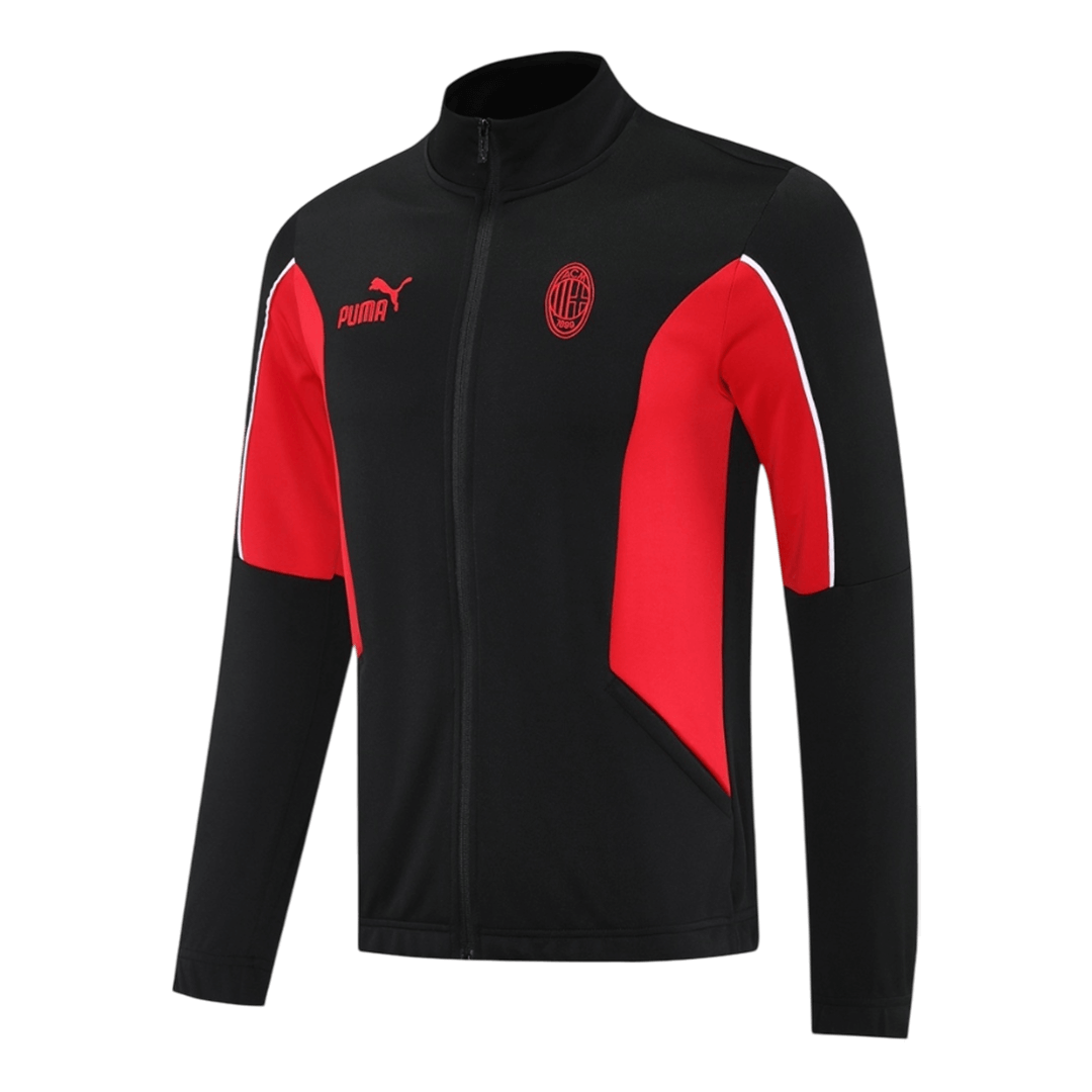 AC Milan Training Tracksuit Kit(Jacket+Pants) Black 2025/26