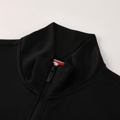 AC Milan Training Tracksuit Kit(Jacket+Pants) Black 2025/26