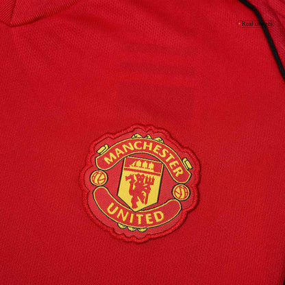 Kids Manchester United Home Jersey Full Kit 2025/26