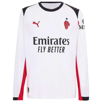 AC Milan Away Long Sleeve Jersey 2025/26