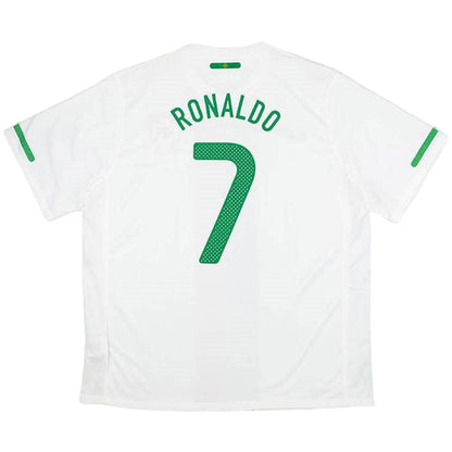 RONALDO #7 Retro Portugal Away Jersey 2010
