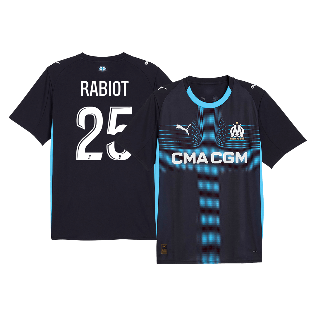 RABIOT #25 Marseille Away Jersey 2025/26