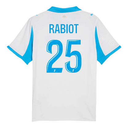 RABIOT #25 Marseille Home Jersey 2025/26