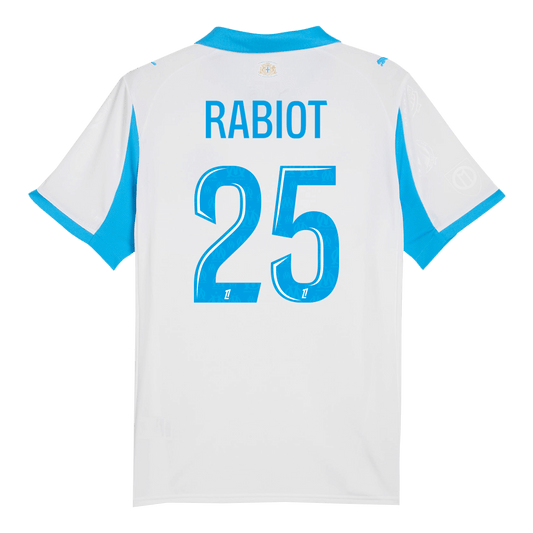 RABIOT #25 Marseille Home Jersey 2025/26