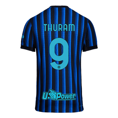 THURAM #9 Inter Milan Home Match Jersey Player Version 2025/26