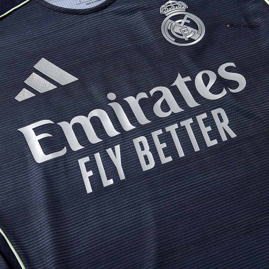F.MENDY #23 Real Madrid Away Match Jersey Player Version 2025/26