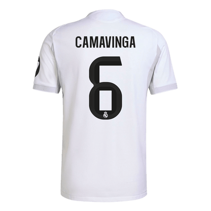 CAMAVINGA #6 Real Madrid Home Match Jersey Player Version 2025/26