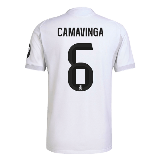 CAMAVINGA #6 Real Madrid Home Match Jersey Player Version 2025/26