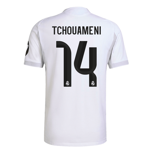 TCHOUAMENI #14 Real Madrid Home Match Jersey Player Version 2025/26